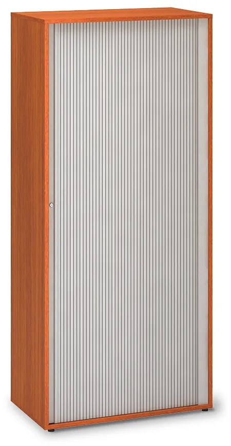 Dulap cu perle înalte ProOffice 80 x 45 x 178 cm, cireș
