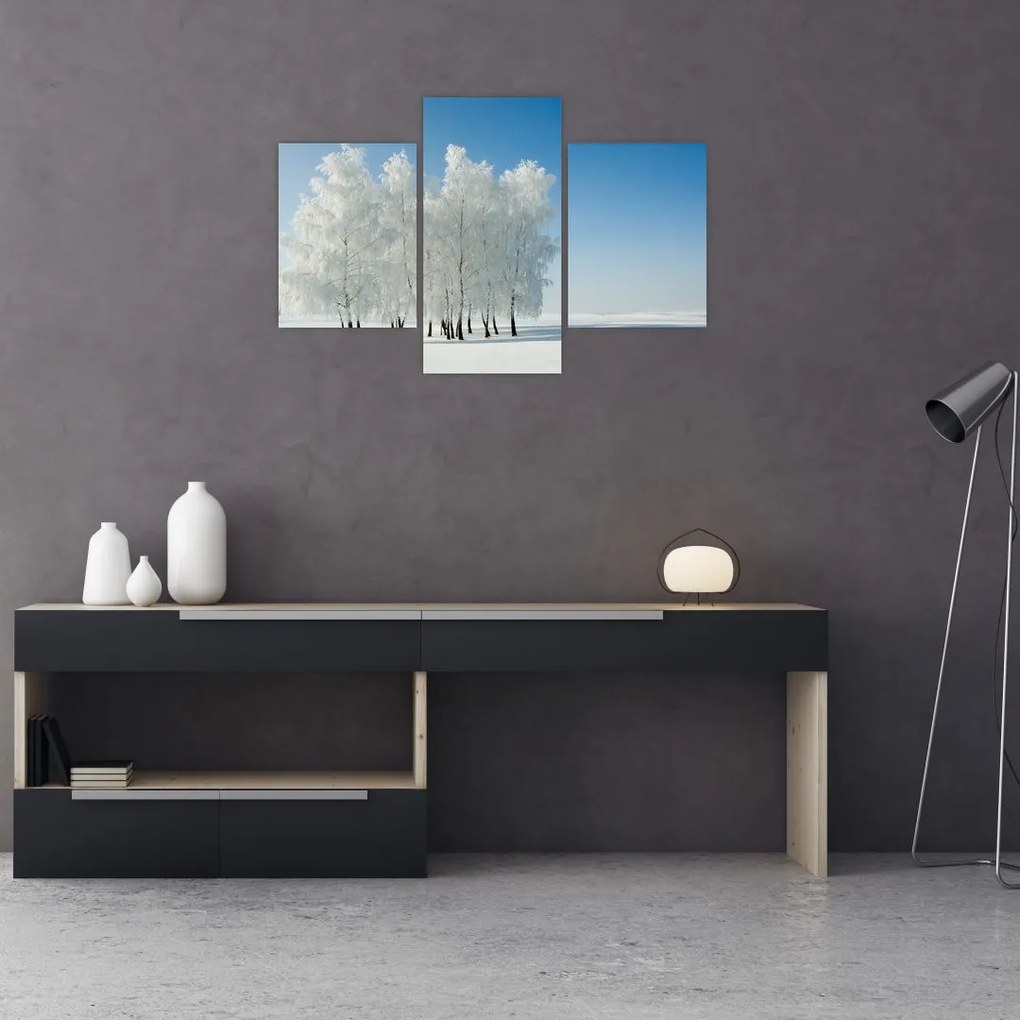 Tablou - Peisaj înzăpezit (90x60 cm)