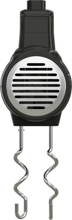 La mâna a doua: Mixer de mana Tesla MX301BX, 300W, 5 viteze, Turbo, Inox/Negru