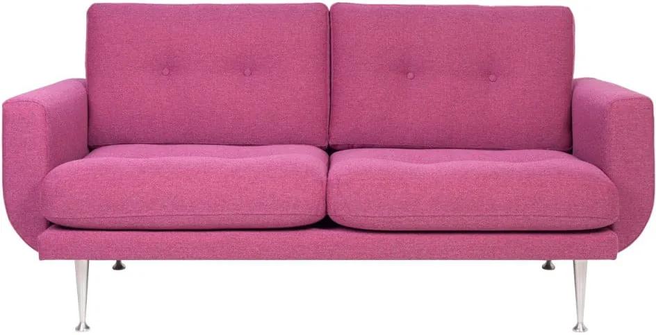 Canapea cu 2 locuri Softnord Fly, roz - violet