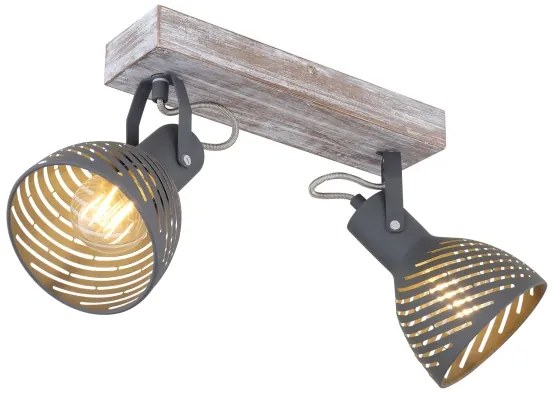 Spot MORI 2xE27/40W/230V Globo 54661-2