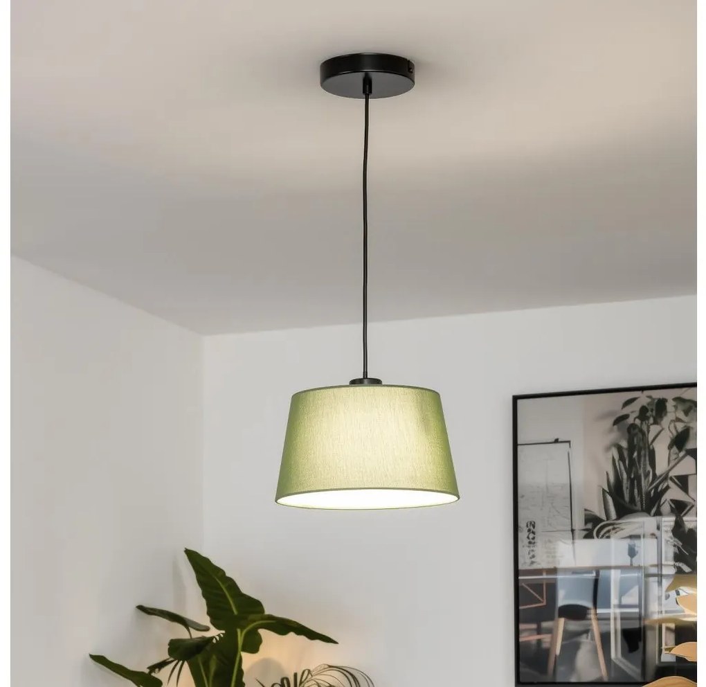 Brilagi - Lustră LED cu cablu CERIA 1xE27/40W/230V Ø25 cm verde