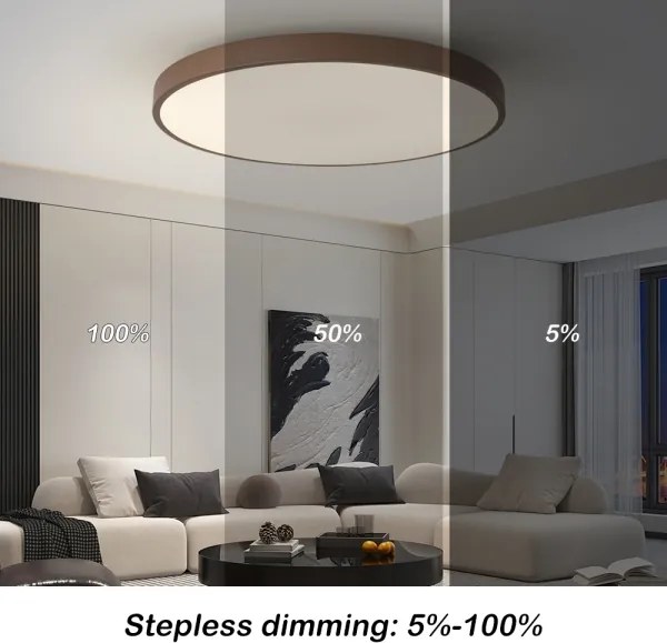 Brilagi-LED Lampă dimmabilă pentru piscină POOL SMART LED/128W/230V 100 cm Wi‑Fi Tuya + telecomandă, maro