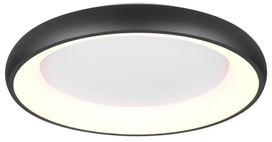 Plafonieră neagră LED cu intensitate reglabilă Cardona – Trio