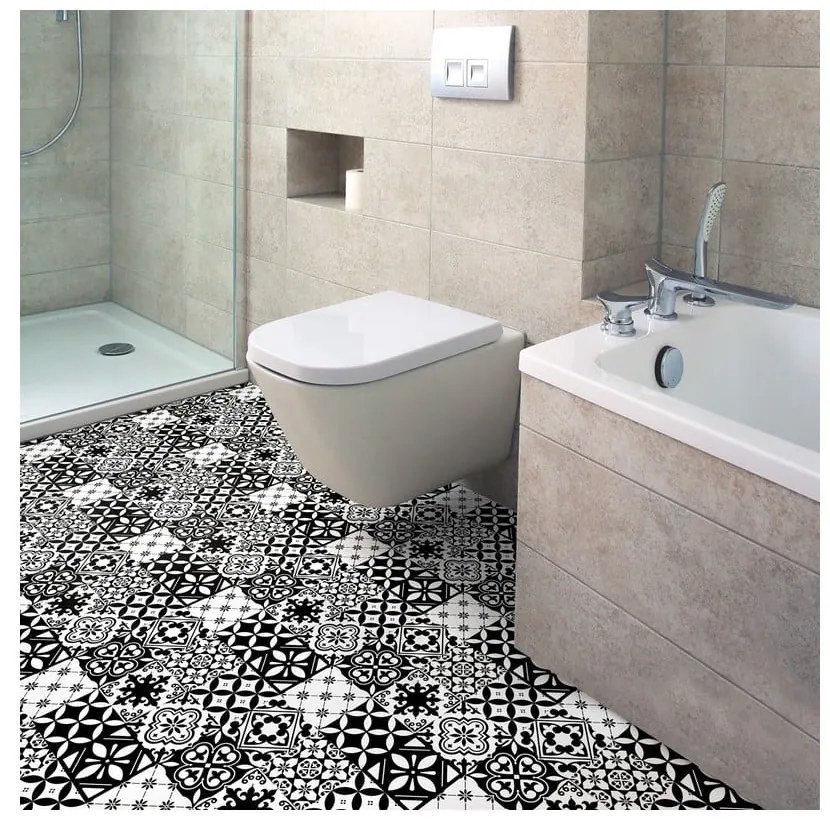 Autocolant pentru podea Ambiance Vanesa, 50 x 50 cm