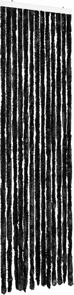 vidaXL Perdea pentru insecte, antracit, 56x185 cm, Chenille