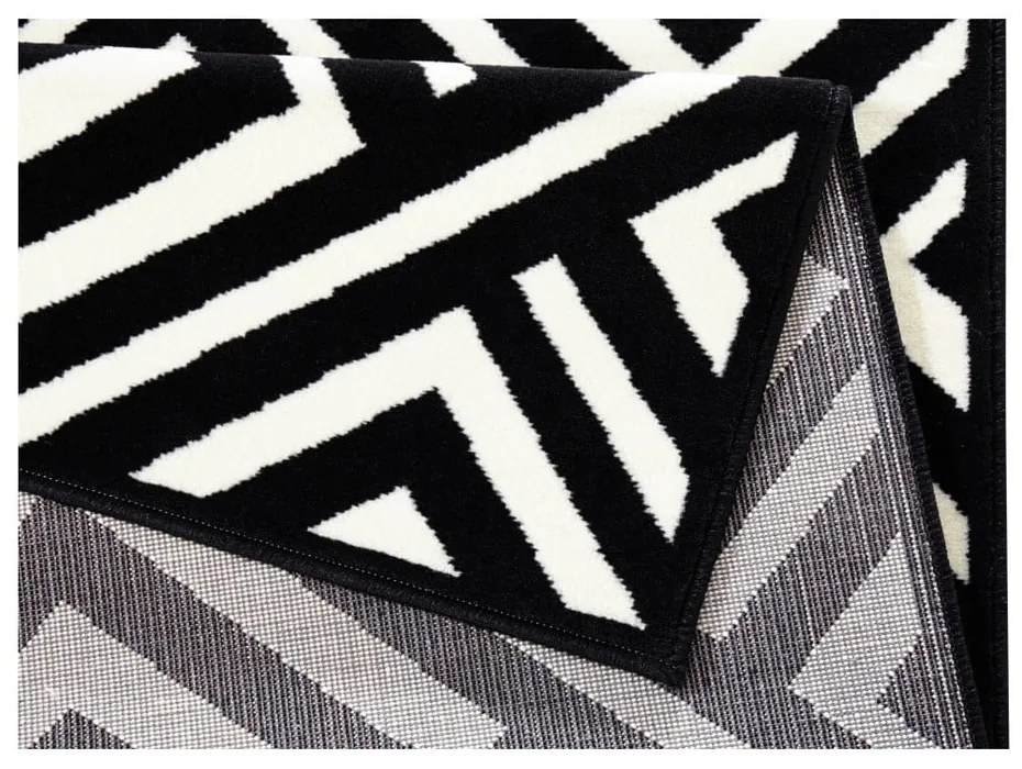 Covor Zala Living Art, 160 x 230 cm, negru - crem