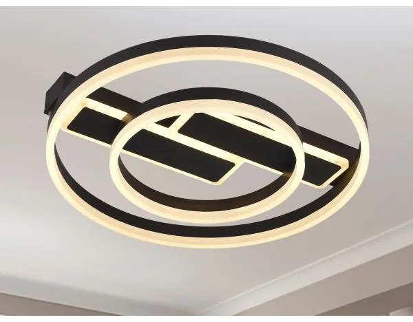 Plafonieră LED dimabilă, 80W, 230V, 3000-6500K, cu telecomandă