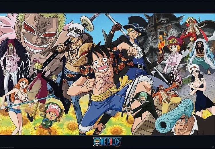 Poster One Piece - Dressrosa