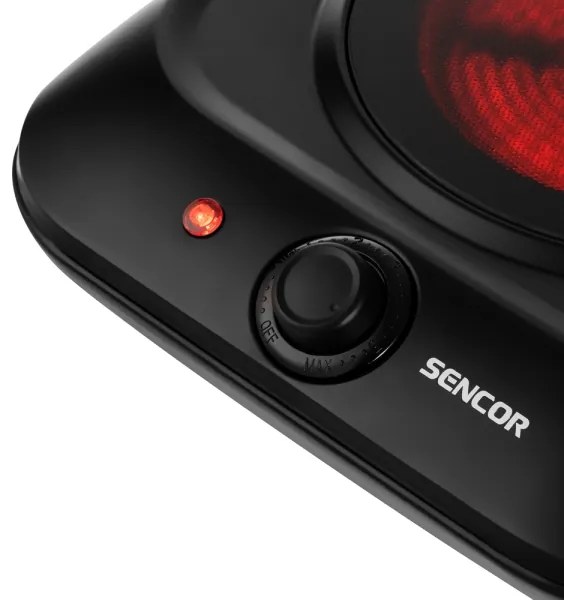 Plită vitroceramică 1200W/230V Sencor