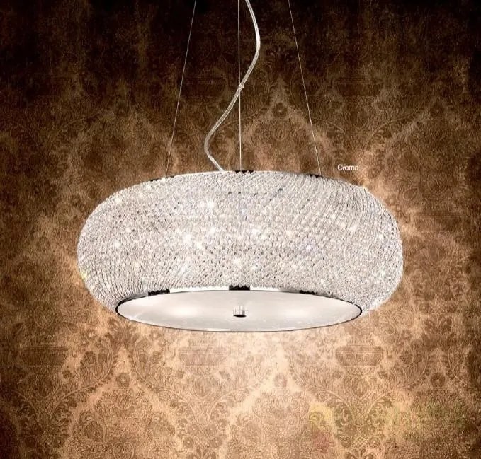 Plafonier modern diametru 40cm, Pasha PL6 Oro 100807