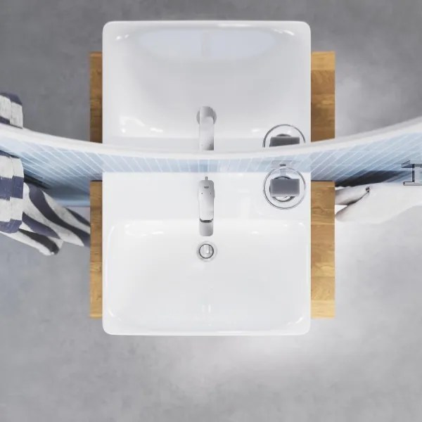 GROHE 41089000 - Suport pentru prosoape START CUBE 600 mm crom lucios