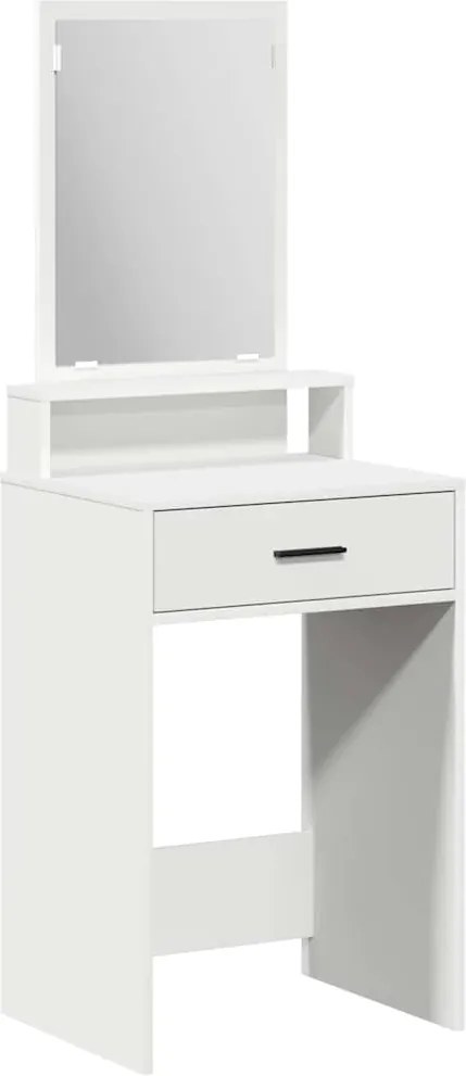 vidaXL Masă de Machiaj cu sertar Alb 50 x 41 x 140 cm Lemn compozit