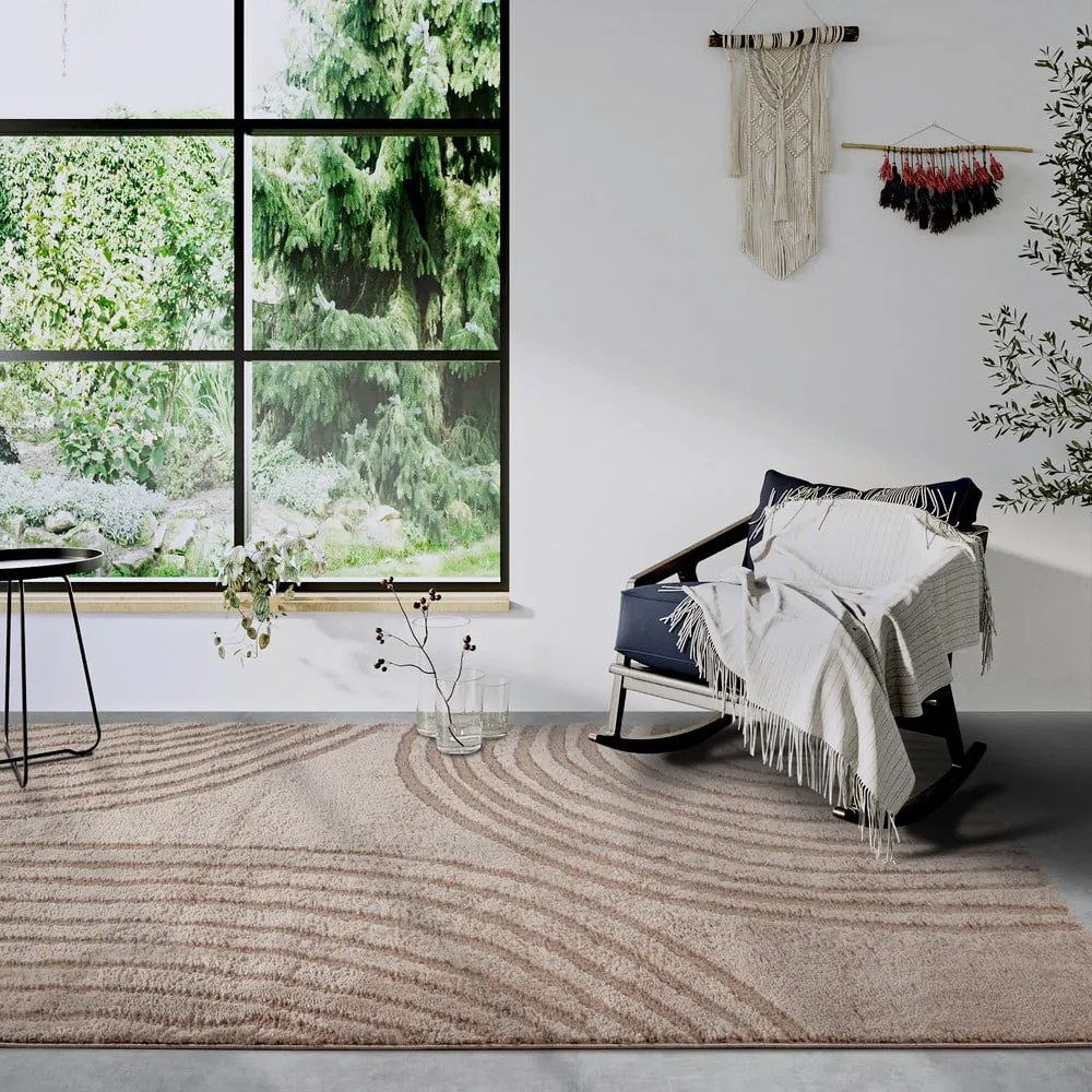 Covor bej 160x235 cm Pigment Beige – Elle Decoration