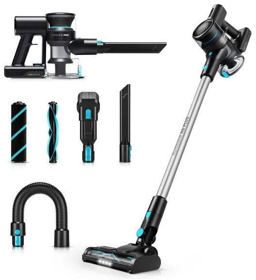 Niceboy ION Hurricane H5 Plus - Aspirator vertical wireless 2în1 140W/2200 mAh n