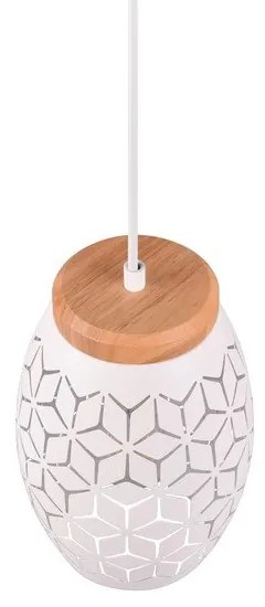 Lustră albă ø 15 cm Bidar – Trio