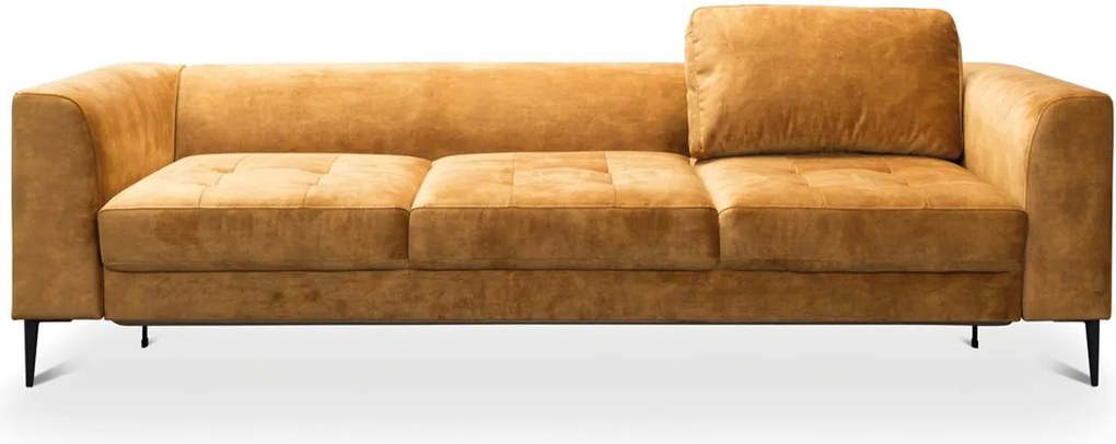 Canapea lemn masiv LUZI, 234 × 80 × 99 cm