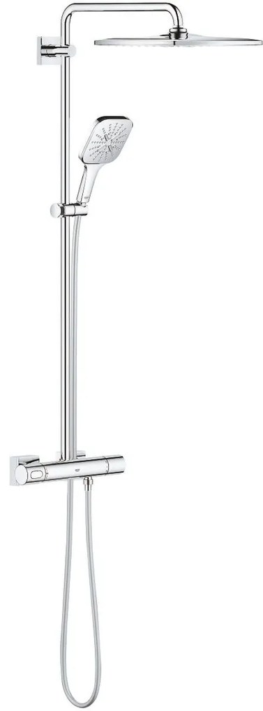 Grohe Rainshower set de dus perete cu termostat StarLight Chrome 26652000