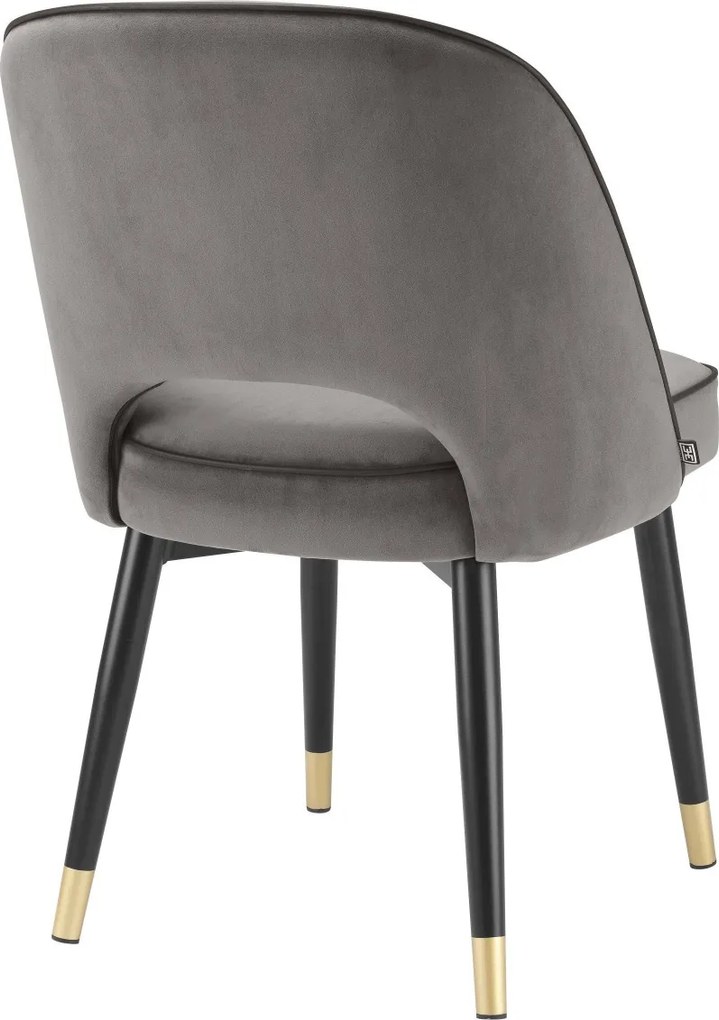 Set de 2 scaune design elegant Cliff, gri 114313 HZ