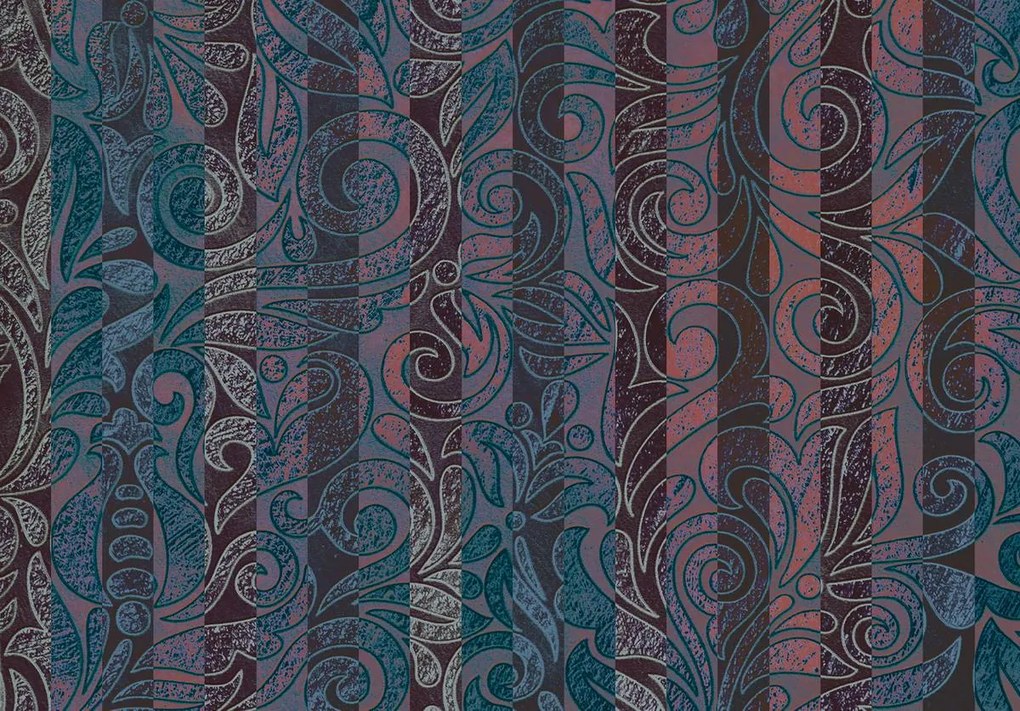 Fototapet - Ornament în dungi (152,5x104 cm)