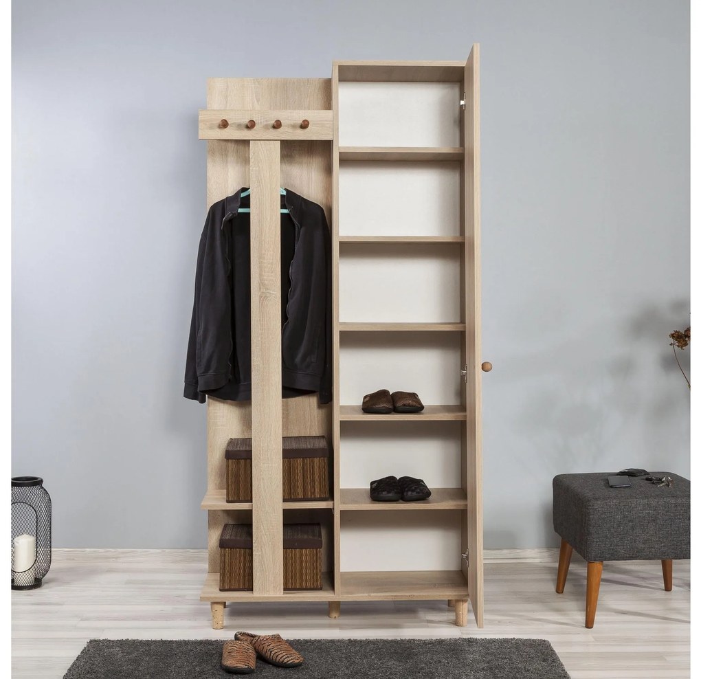 Mobilier hol Garmando 727 (Stejar sonoma). 1089113