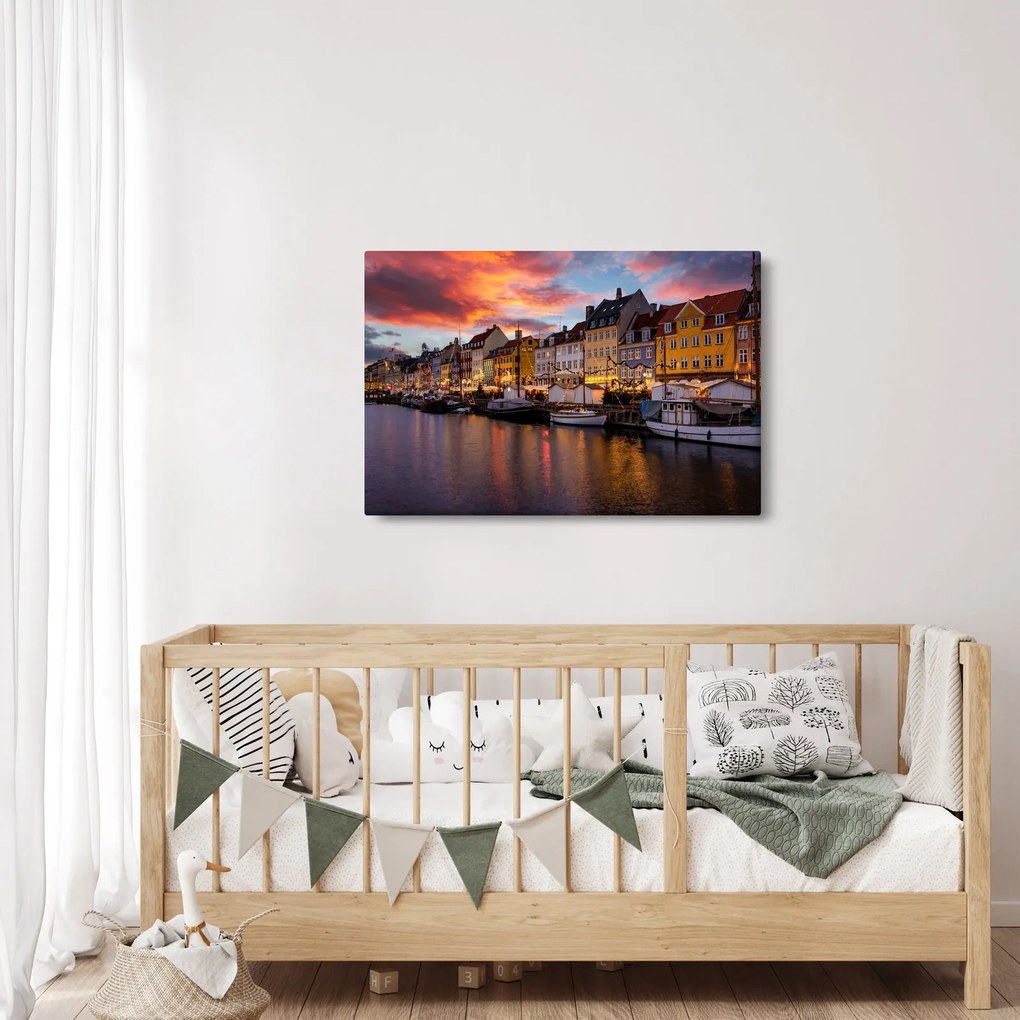 Tablou - Nyhavn, Copenhaga (90x60 cm)