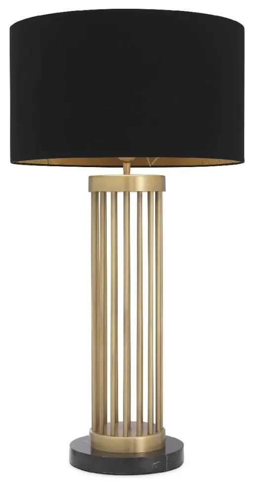 Veioza, Lampa de masa inalta design LUX Condo negru