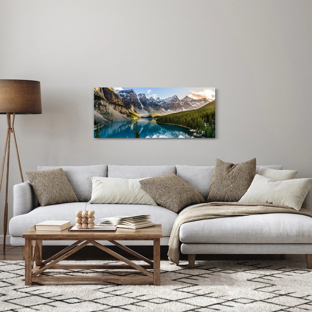 Tablou - Kanada. Parcul național Banff, Moraine Lake (120x50 cm)