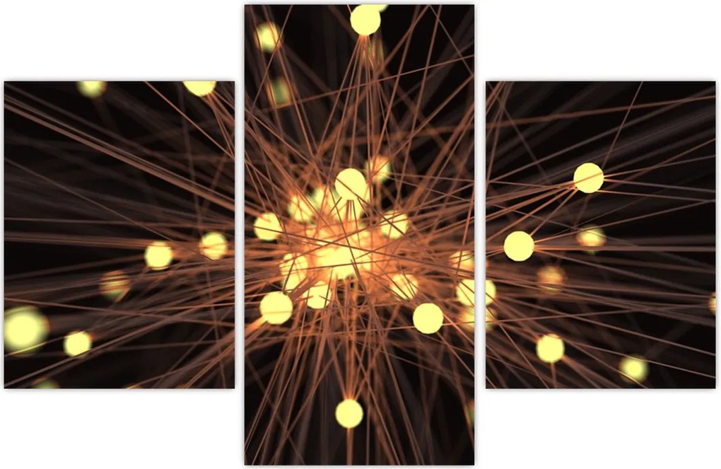 Tablou abstracției (90x60 cm)