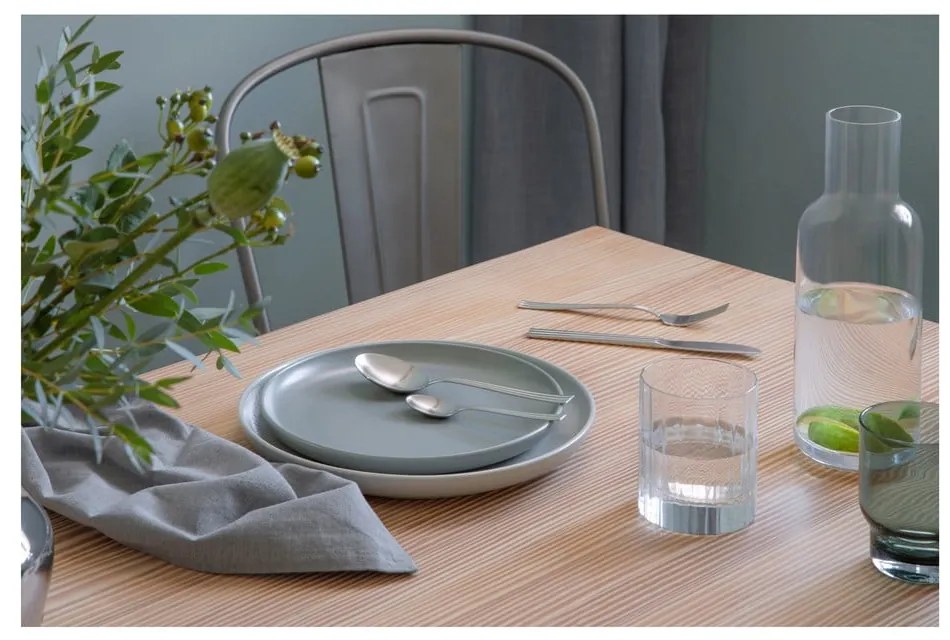 Tacâmuri argintii din oțel inoxidabil 16 buc. Thebe – Gense