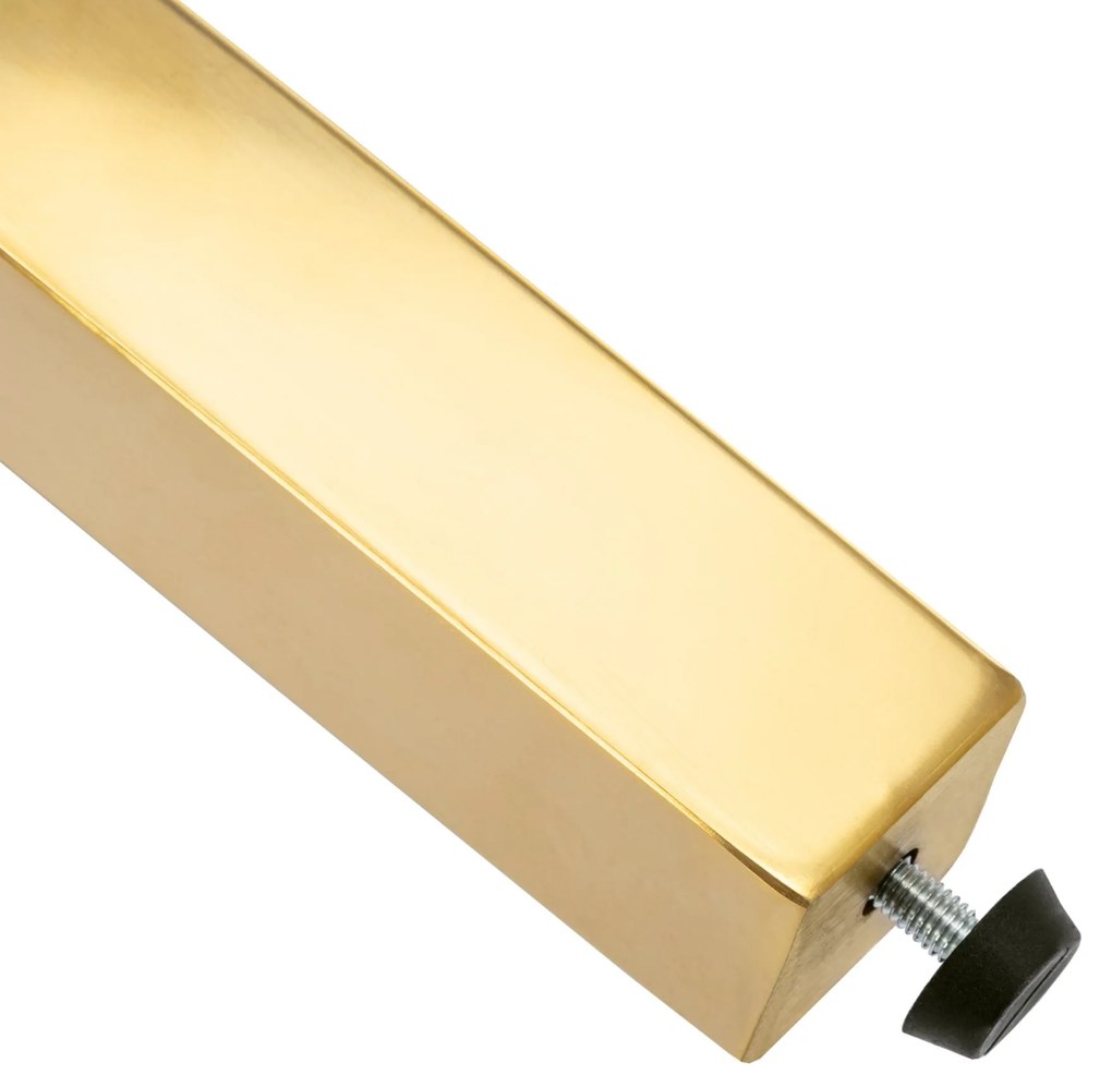 Set de 4 scaune de sufragerie tapițate în catifea, Bej | Aosom Romania