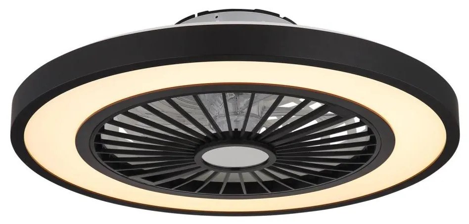 Ventilator LED dimabil de tavan Globo 03653 BLIZZAK LED/45W/230V 3000-6500K + telecomandă