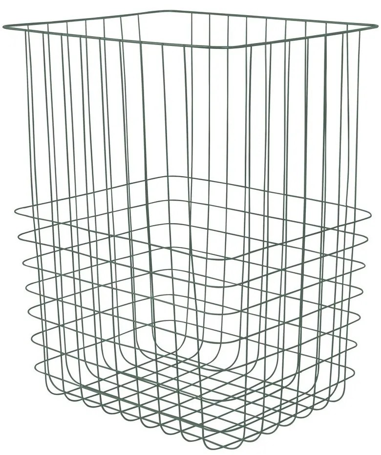 Coș de rufe verde din metal/din material textil 64 l Store-It – Mette Ditmer Denmark