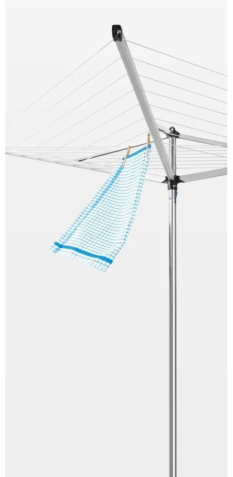 Uscător de rufe argintiu pentru grădină 30 m Essential – Brabantia