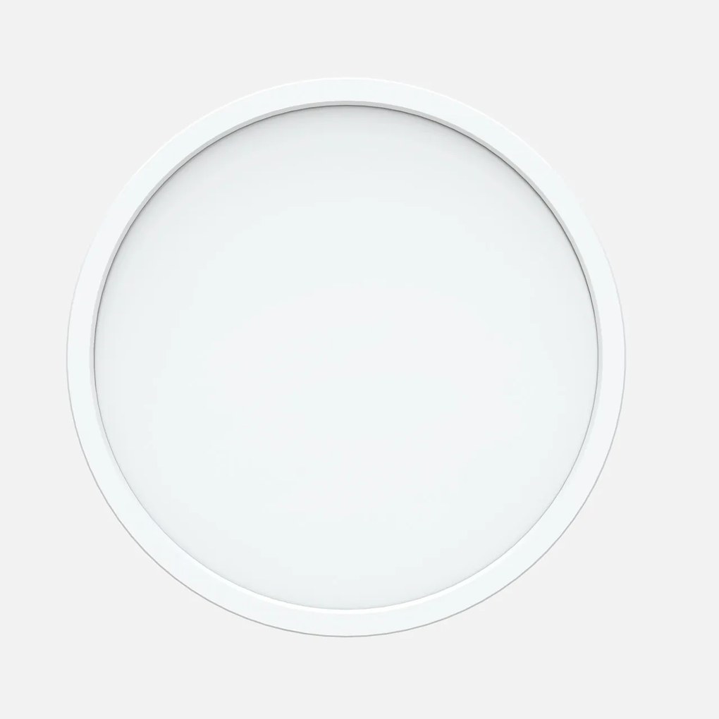 Plafoniera LED Glitter KL151085, dimabila, 36W, 3500lm, lumina calda+neutra+rece, IP20, alba, Klausen