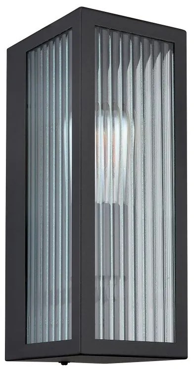 Aplica pentru exterior design modern IP44 Gundula negru