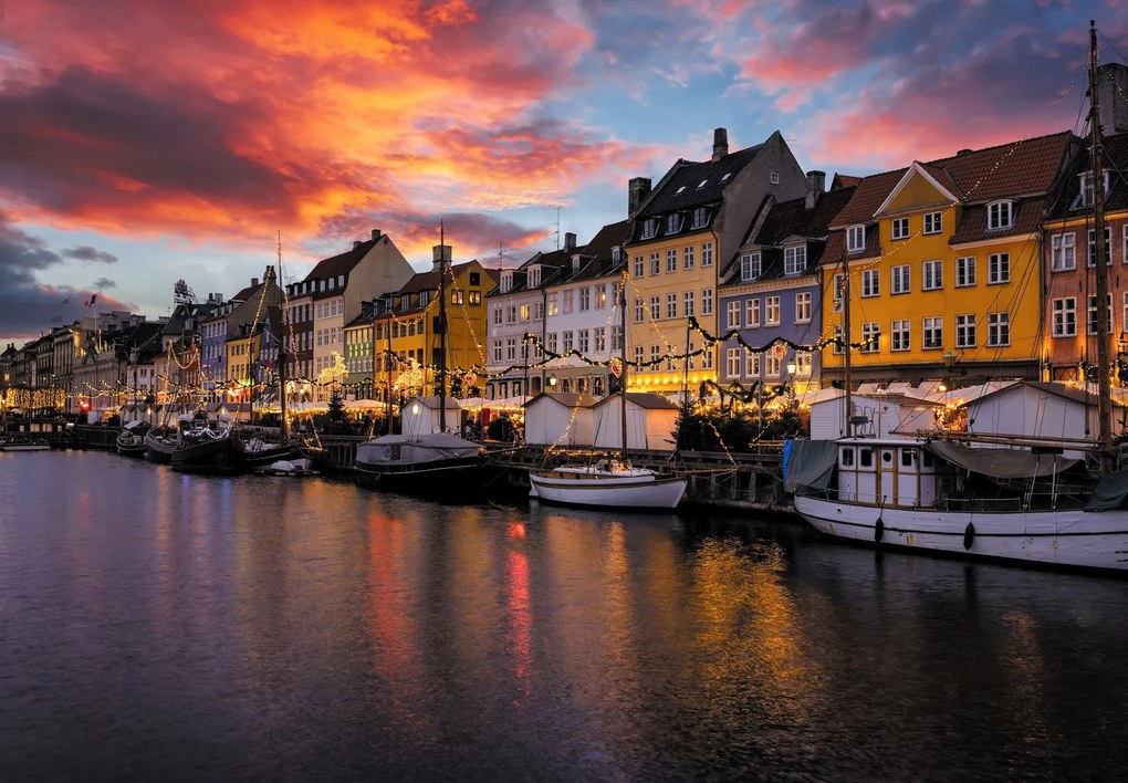 Fototapet - Copenhaga (147x102 cm)
