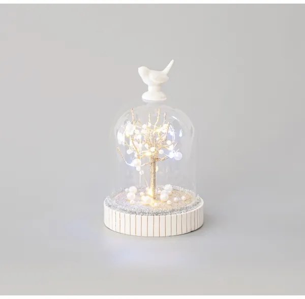 Decorațiune LED de Crăciun 12xLED/3xAAA alb cald