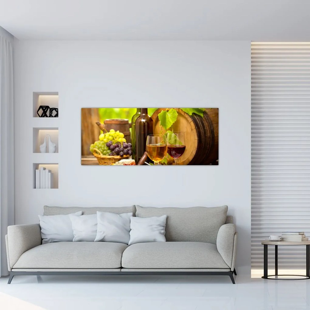 Tablou - Vinuri (120x50 cm)
