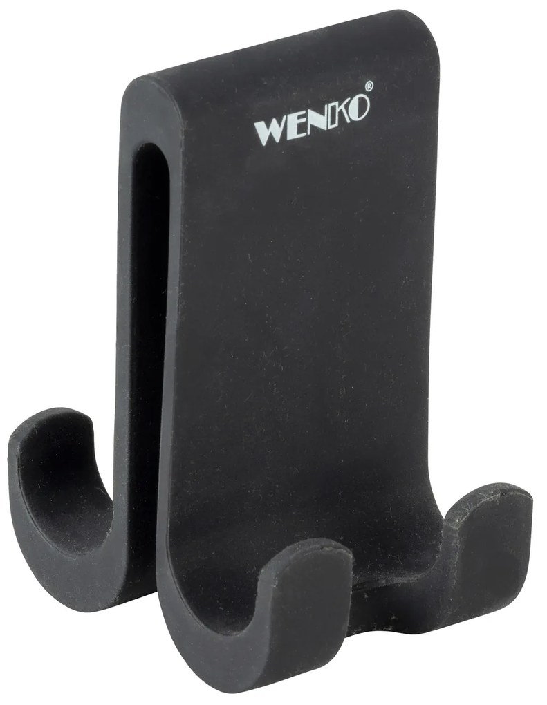 Cuier dublu din silicon pentru cabina de dus VERNA DUO, WENKO