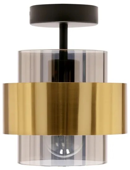 Lustră aplicată SPIEGA 1xE27/60W/230V auriu/negru