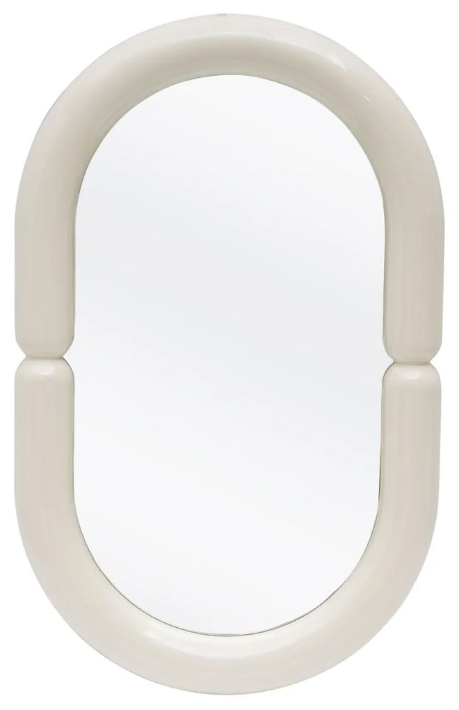 Oglinda Poster alba H80 cm