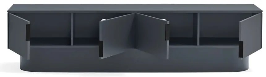 Comodă TV gri antracit 200x50 cm Totem – Teulat