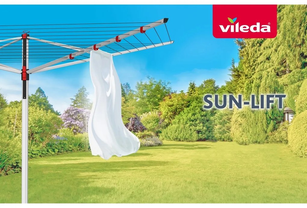 Uscător rufe de exterior Vileda Sun-Lift, 50 m