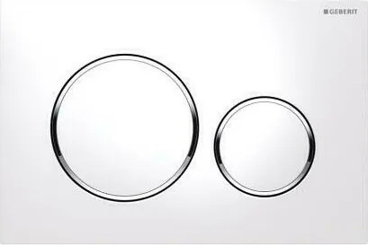 Clapeta de actionare Geberit Sigma20 alb crom lucios