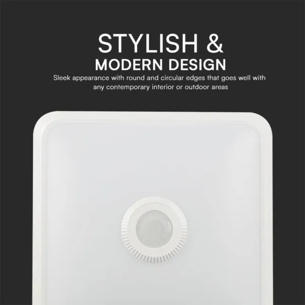 Plafonieră LED cu senzor LED/12W/230V 3000/4000/6000K alb