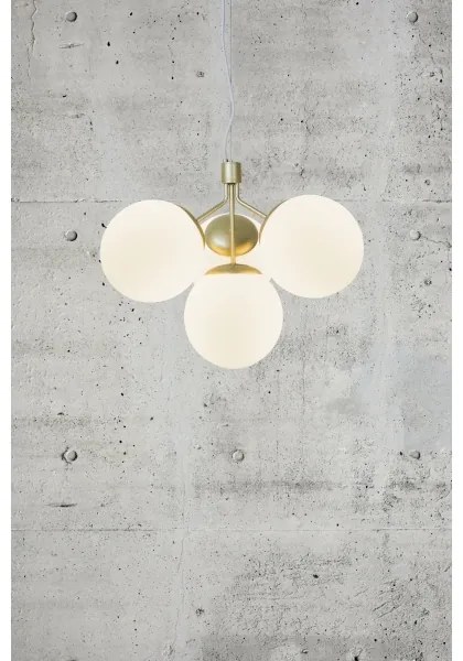 Lustră pe cablu Nordlux IVONA 4xE27/28W/230V auriu