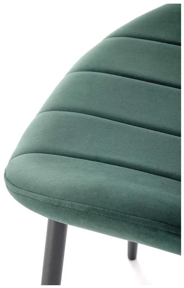 Scaun de bucătărie Vivien, verde închis