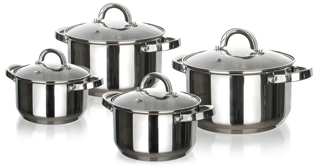 Set 8 oale inox Swing