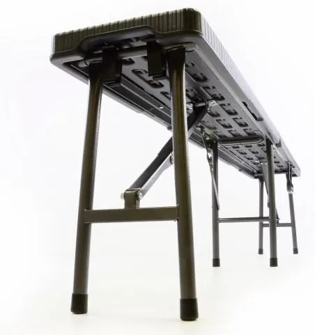 Set de 2 bănci de grădină - design din ratan negru 180x25 cm